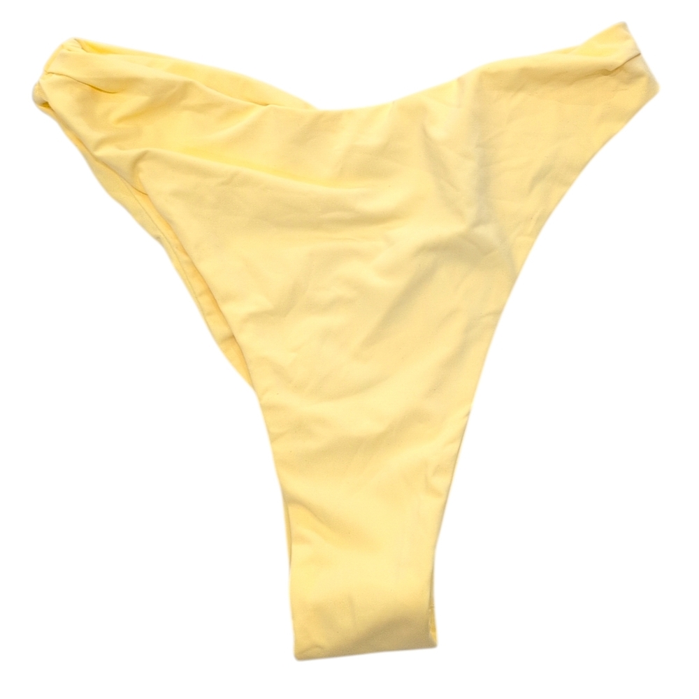 NWT Riot Swim Reese Bikini Bottom Xs Canary yellow